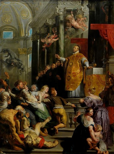 Glory of St Ignatius of Loyola by Peter Paul Rubens